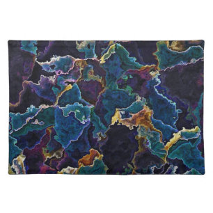 Oil Slick  Cloth Placemat
