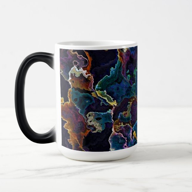 Oil Slick  Coffee Mug (Left)