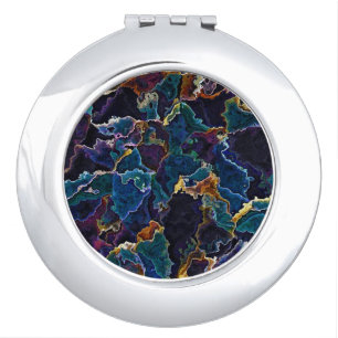 Oil Slick  Compact Mirror