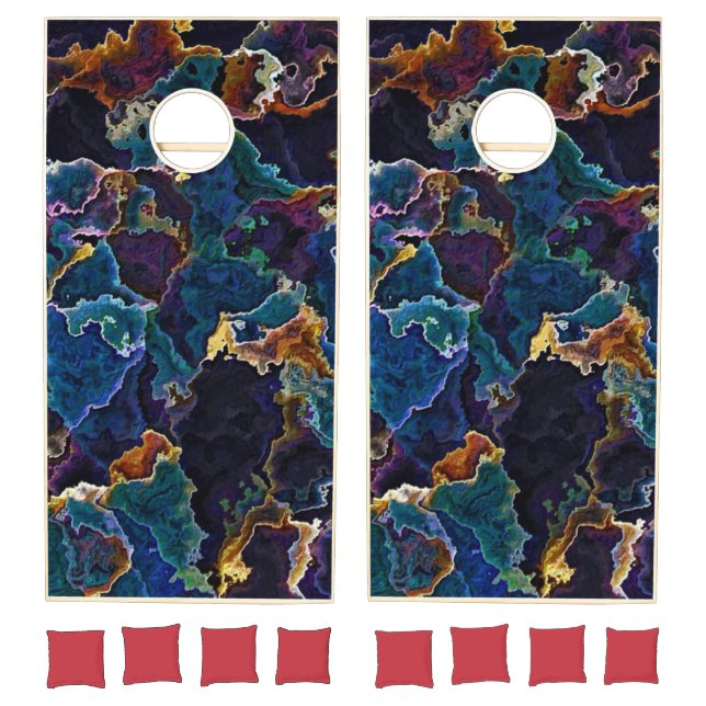 Oil Slick  Cornhole Set (Set)