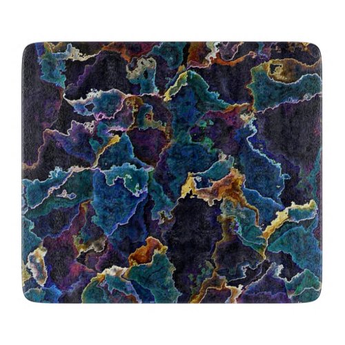 Oil Slick  Cutting Board