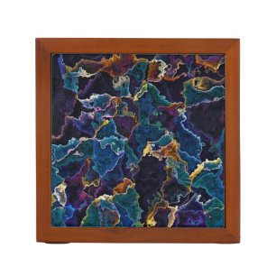 Oil Slick Desk Organizer