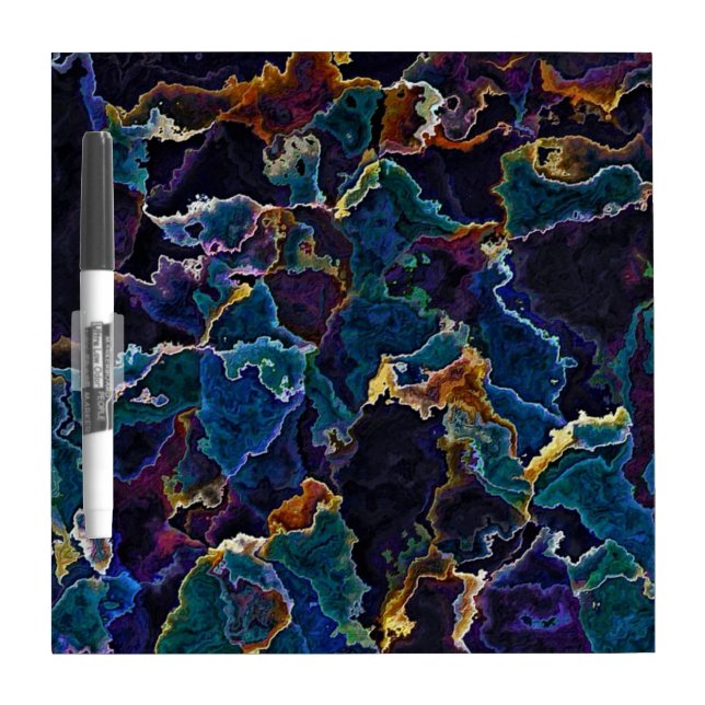 Oil Slick  Dry Erase Board (Front)