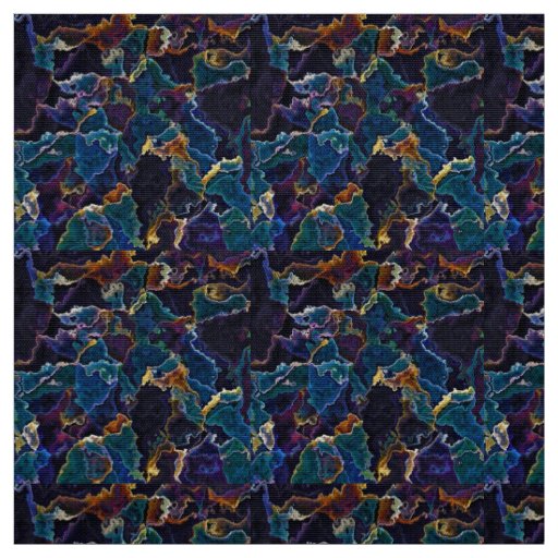 Oil Slick  Fabric