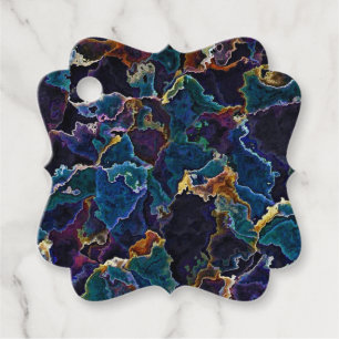 Oil Slick  Favor Tags