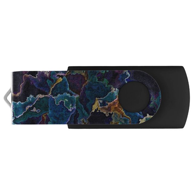 Oil Slick  Flash Drive (Back)