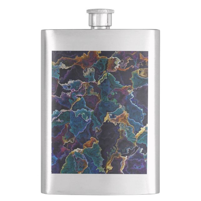Oil Slick  Flask (Front)