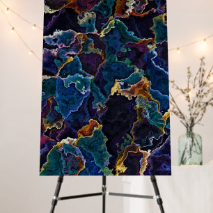 Oil Slick  Foam Board