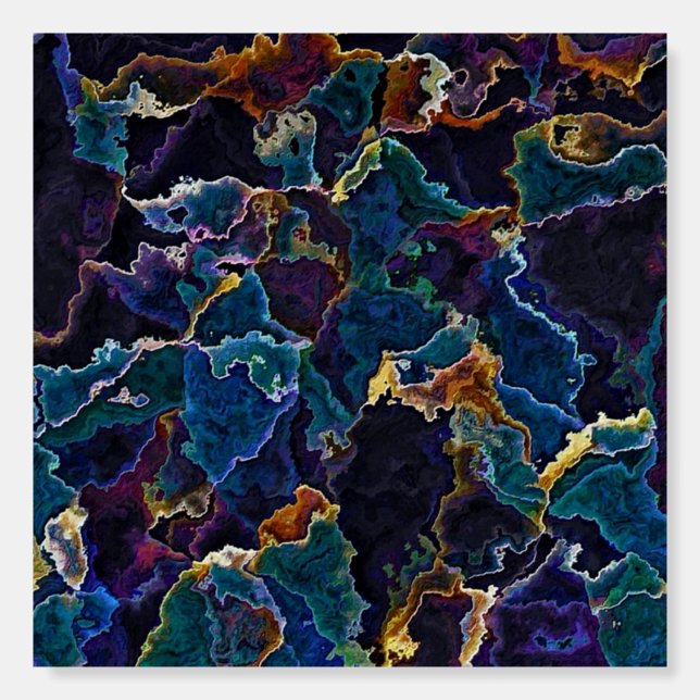 Oil Slick  Foam Board (Front)