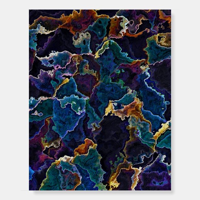 Oil Slick  Foam Board (Front)