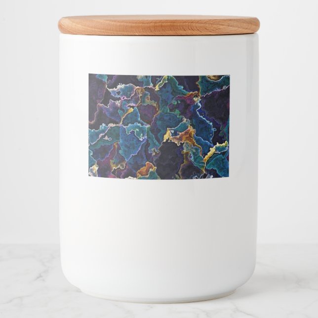 Oil Slick   Food Label (Front)