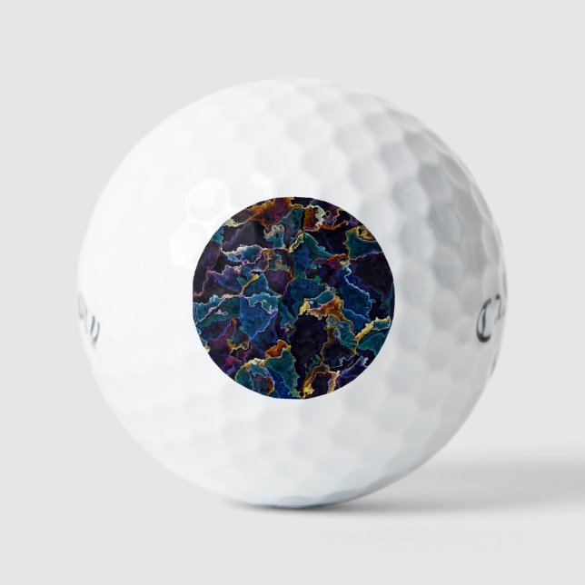 Oil Slick  Golf Balls (Front)