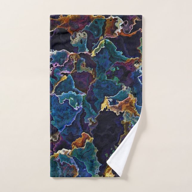 Oil Slick   Hand Towel (Hand Towel)