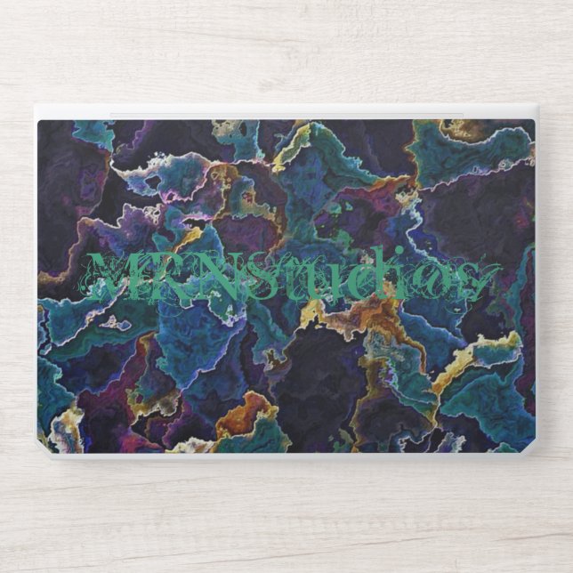 Oil Slick  HP Laptop Skin (Front)