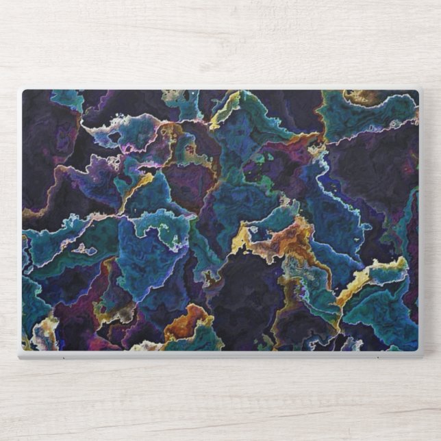 Oil Slick   HP Laptop Skin (Front)