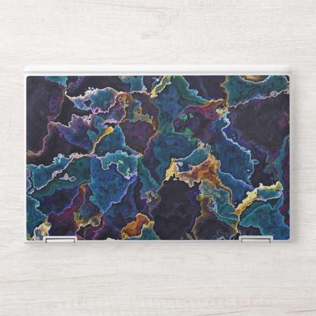 Oil Slick  HP Laptop Skin (Front)
