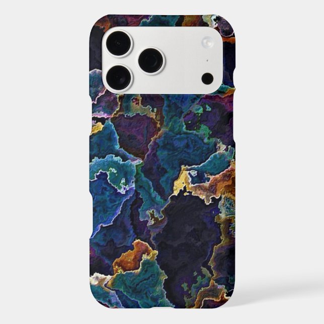 Oil Slick  Iphone Case (Back)