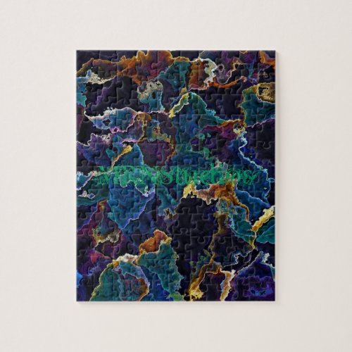 Oil Slick  Jigsaw Puzzle