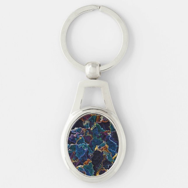 Oil Slick  Keychain (Front)