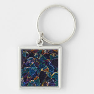 Oil Slick Keychain