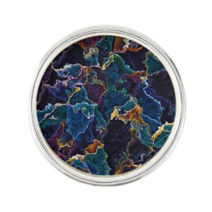 Oil Slick  Lapel Pin
