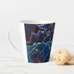 Oil Slick  Latte Mug