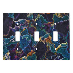 Oil Slick  Light Switch Cover