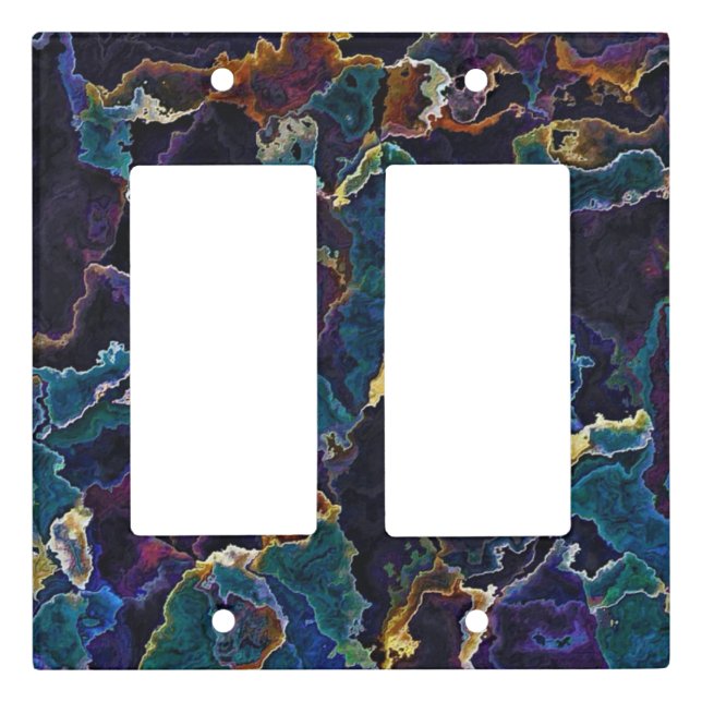 Oil Slick  Light Switch Cover (Front)