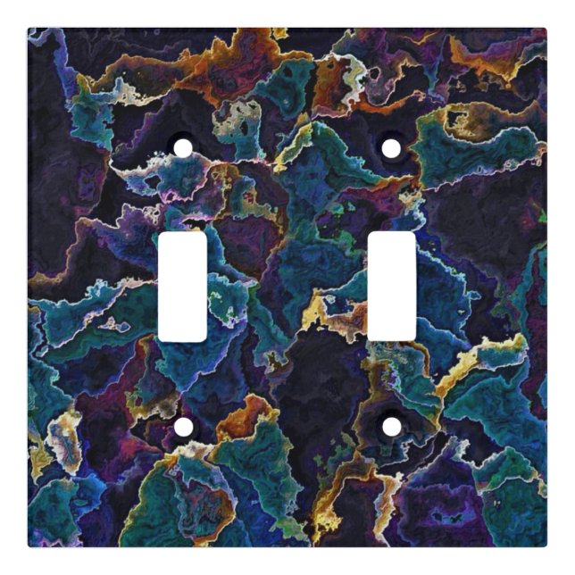 Oil Slick   Light Switch Cover (Front)