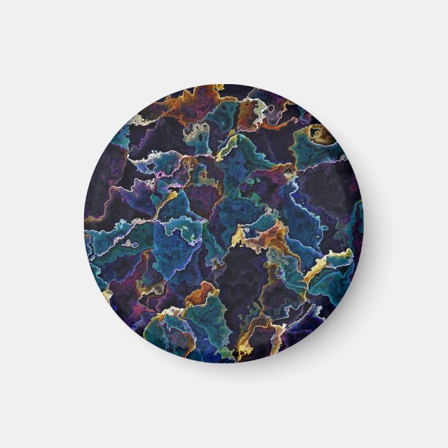 Oil Slick  Magnet (Front)