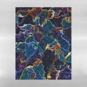 Oil Slick  Magnetic Dry Erase Sheet