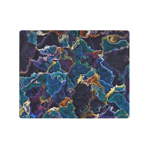 Oil Slick  Metal Print