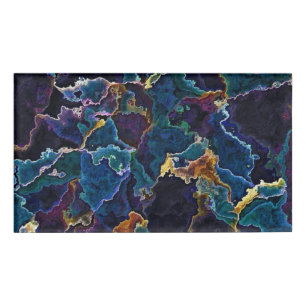 Oil Slick  Name Tag