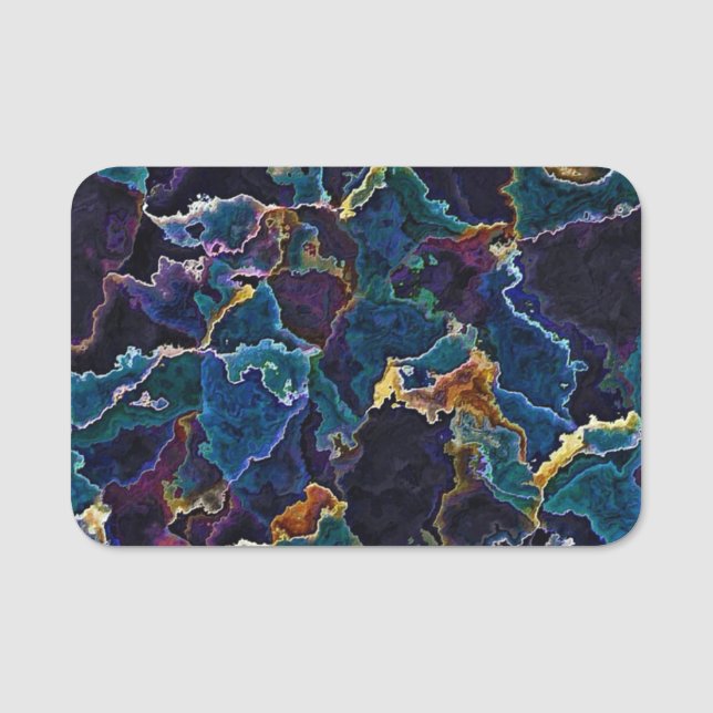 Oil Slick  Name Tag (Front)