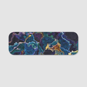 Oil Slick  Name Tag