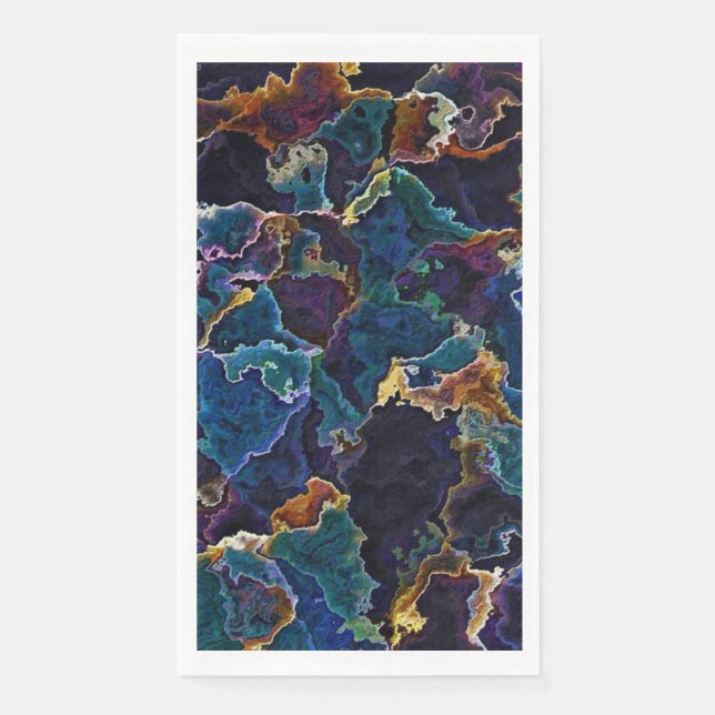 Oil Slick  Napkins (Front)