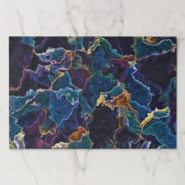 Oil Slick  Paper Pad (Front)