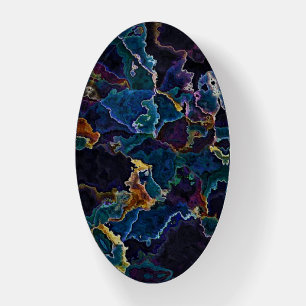 Oil Slick  Paperweight