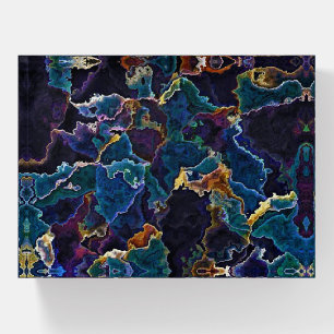 Oil Slick  Paperweight