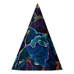 Oil Slick Party Hat