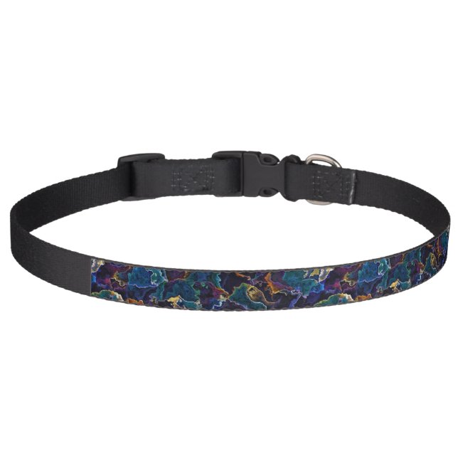 Oil Slick  Pet Collar (Front)