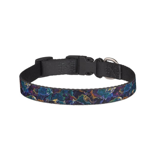 Oil Slick  Pet Collar (Front)