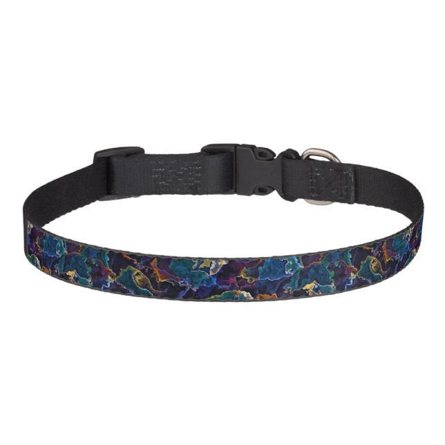 Oil Slick  Pet Collar (Front)
