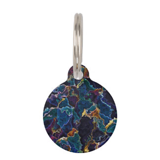 Oil Slick Pet ID Tag