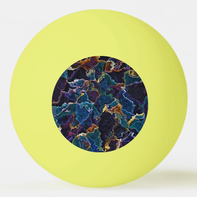 Oil Slick  Ping Pong Ball (Front)