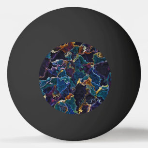 Oil Slick  Ping Pong Ball
