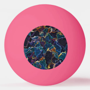 Oil Slick Ping Pong Ball