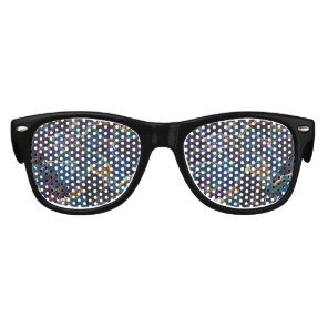 Oil Slick  Retro Sunglasses