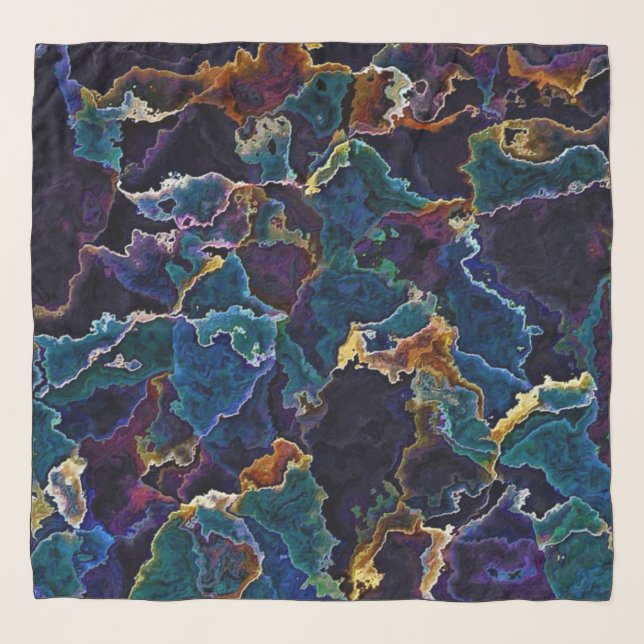 Oil Slick  Scarf (Front)