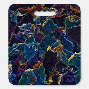 Oil Slick  Seat Cushion